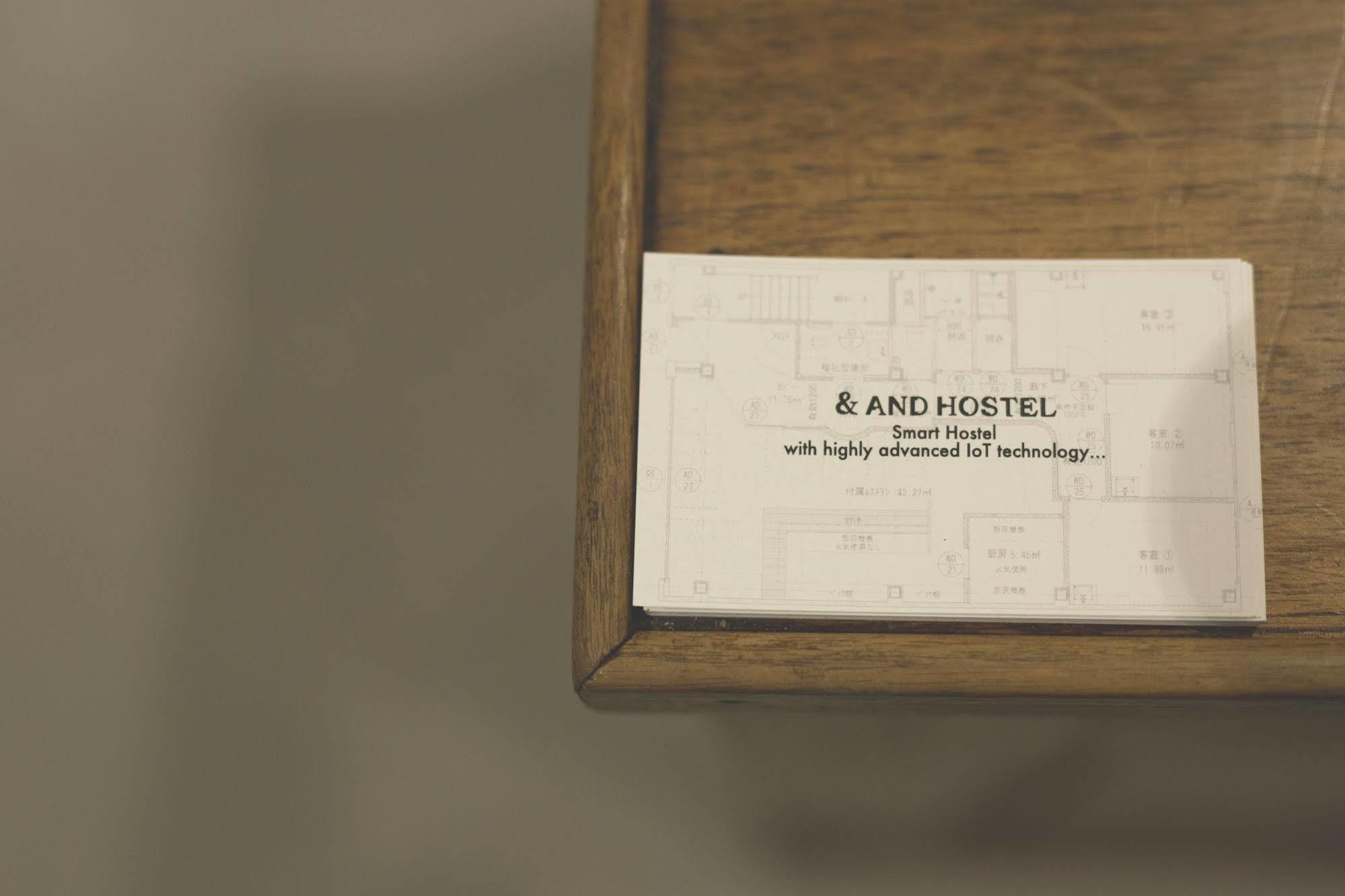 & And Hostel Фукуока Екстер'єр фото